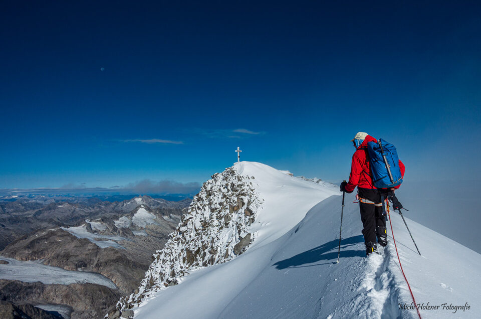 Auf dem Weg zum Großvenediger 3657m ( Hohe Tauern)