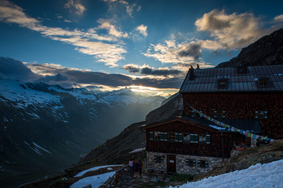 Hochtourentraining auf der Warnsdorferhütte