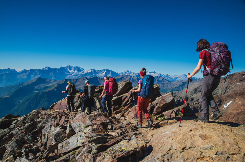 Auf dem Weg zum Monte Vioz 3645m (Trentino / Italien)