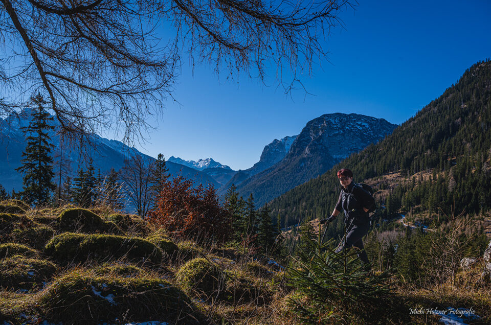 Winterwanderung in den Berchtesgadener Alpen